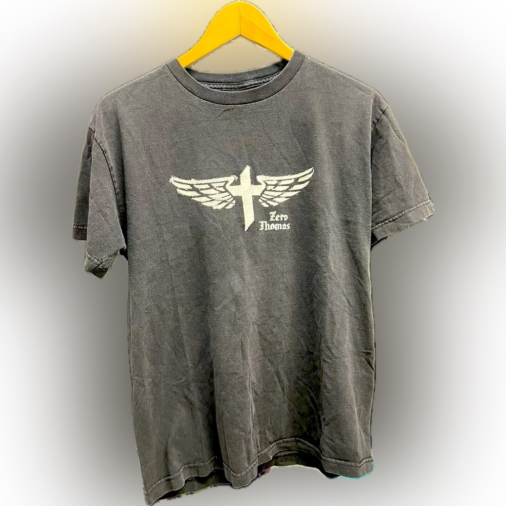 Vintage skateboard shirt - Zero / Thomas